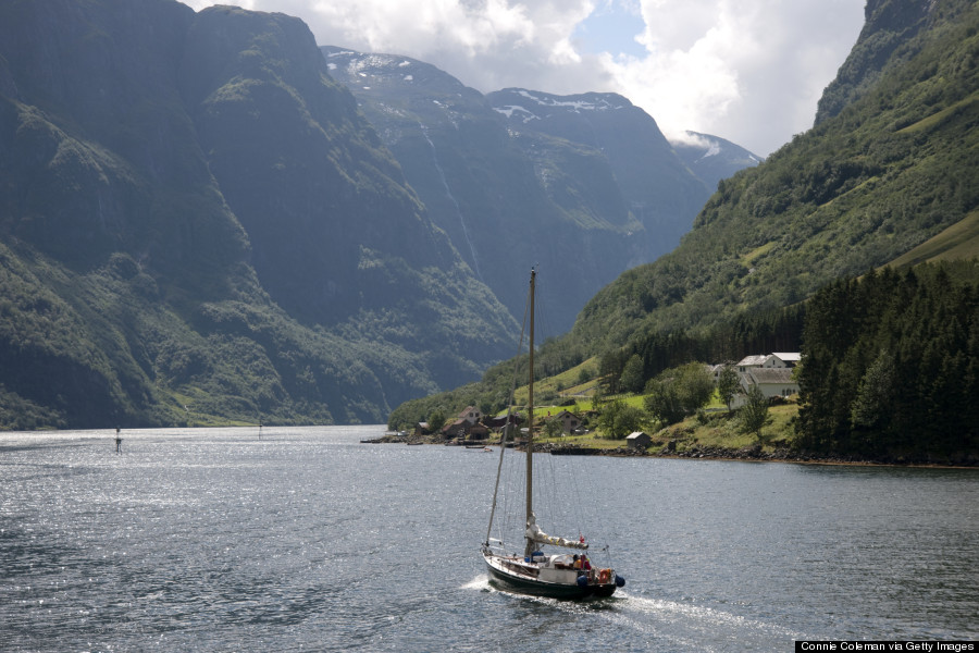 Naeroyfjord, Norvégia