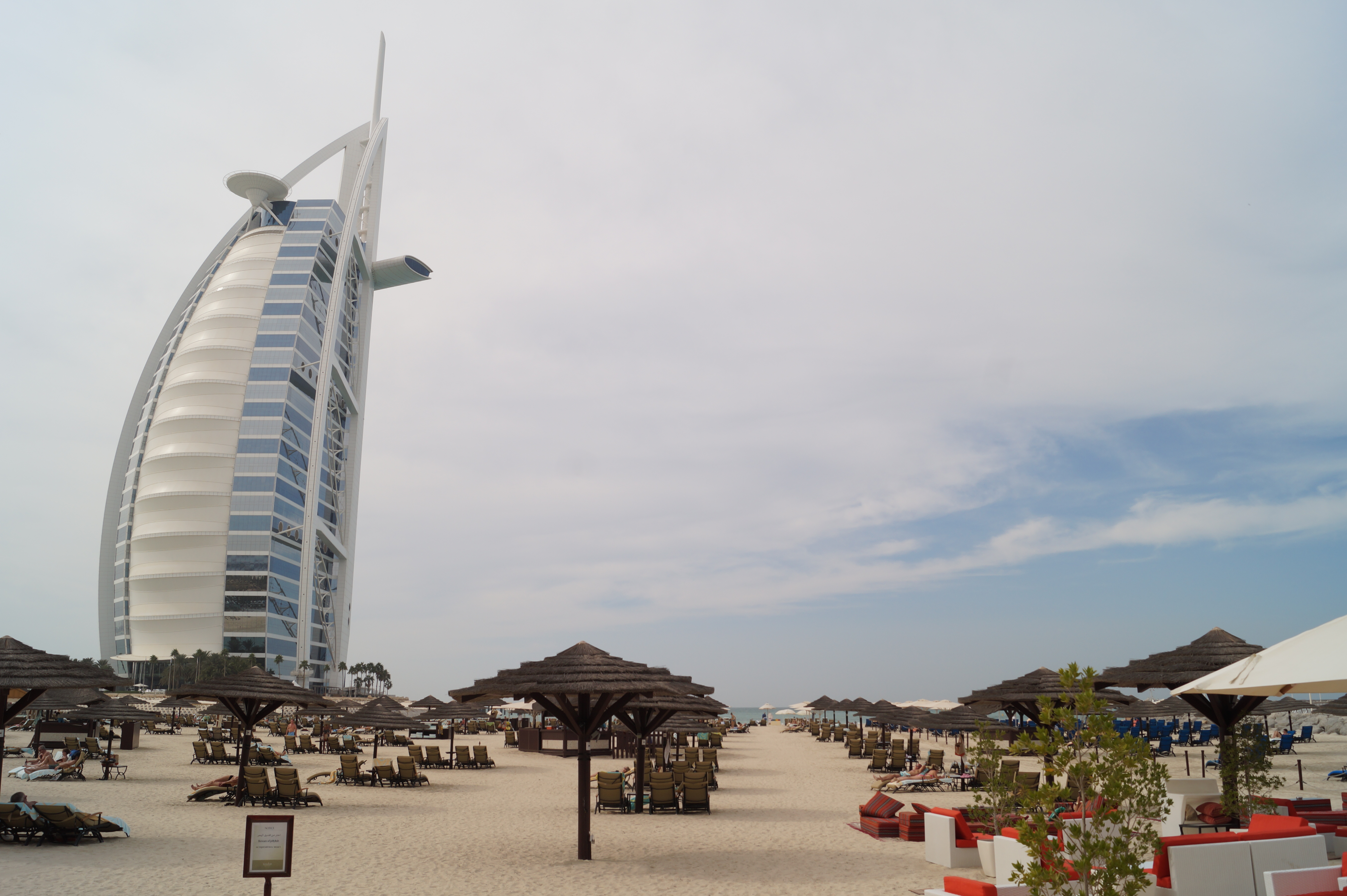 Burj Al Arab a Jumeirah Beach-ről