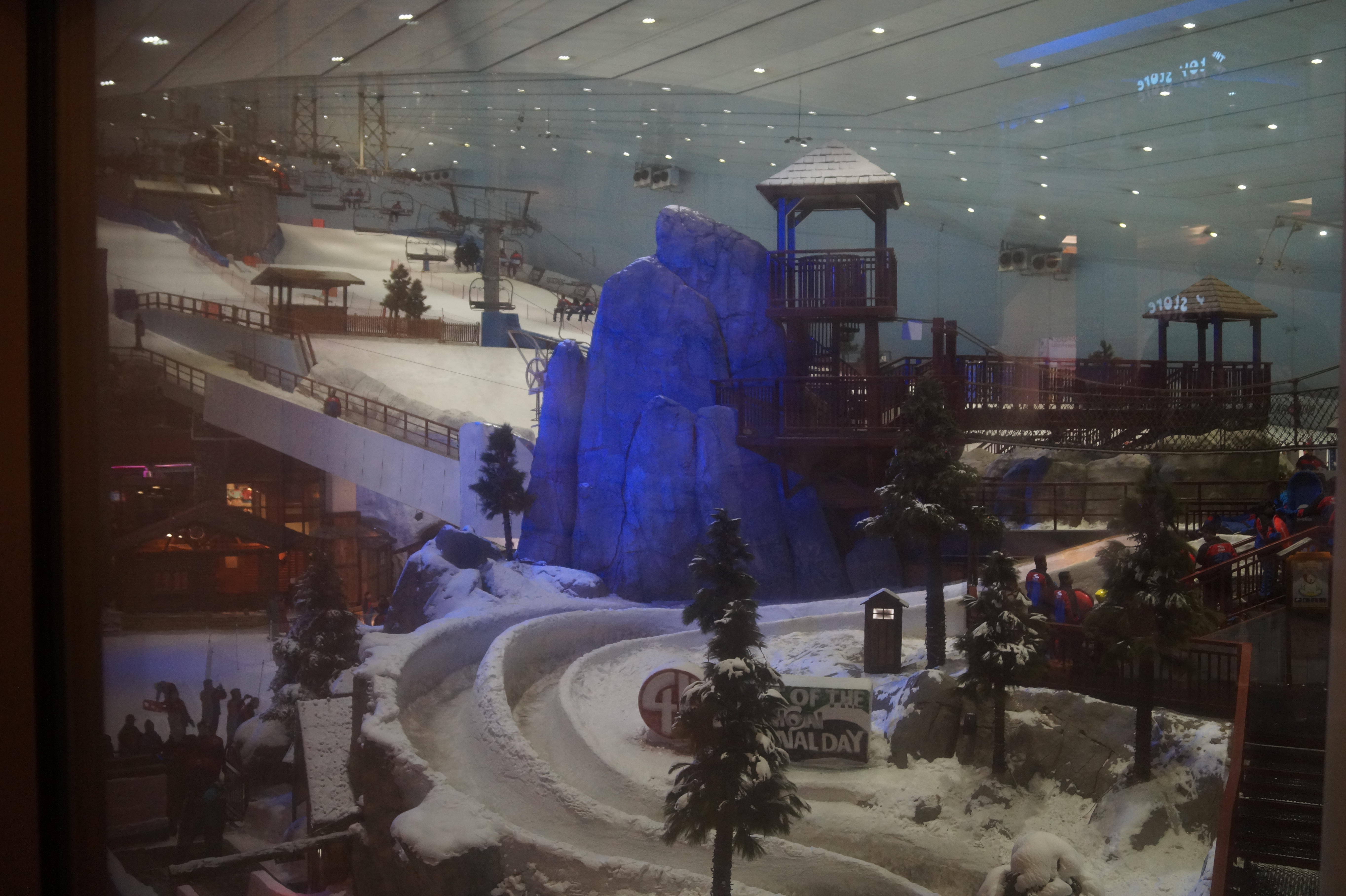 Mall of Emirates, Ski Dubai Fotó: Vörös Eszter